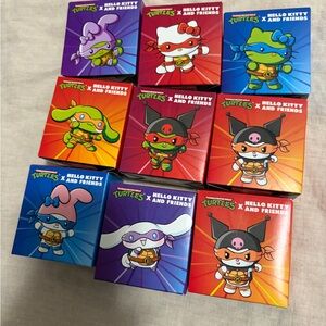 McDonald’s ninja turtles collab with hello kitty and friends toy
